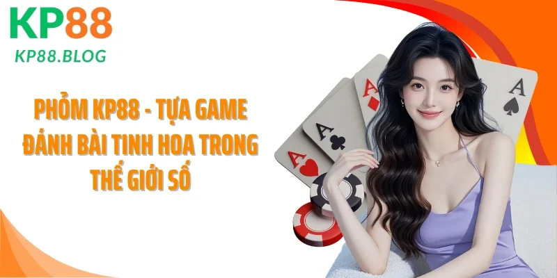 Phỏm KP88 - Tựa Game Đánh Bài Tinh Hoa Trong Thế Giới Số